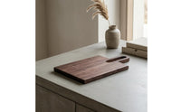 Walnut Serving Board Built-in Handle Cutout Kitchenware Thick Kitchen Item