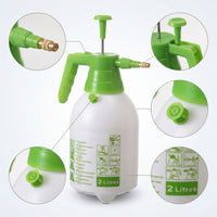 Handheld Pressure Sprayer Adjustable Sprayer with Brass Nozzle Manual for Gardeners, Gardening, Plant Care