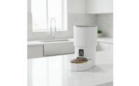 Automatic Pet Feeder Anti-Clogging Automatic Cat Feeder Freshness Preserving Pet Food Dispenser for Indoor, Home