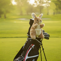 Soft Kangaroo Golf Headcover Cartoon Driver Headcover Unique Fleecy Golf Cover Adorable for Golfers