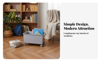 Underbed Storage Box with Wheels Multifunctional Storage Container with Wheels Space Saving Under Desk Organizer for Living Room, Bedroom, Washroom