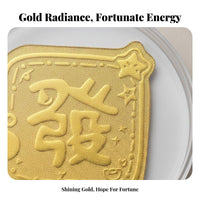 Gold Foil Phone Decal Auspicious Designs Gold Foil Phone Er Chinese Good Luck Er for Gift Presenters, Laptops, Notebooks, Wallet