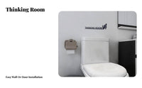 Metal wall Art Simple Installation Restroom Sturdy Door Topper