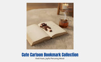 Three-Dimensional Creature Bookmark, Cute PVC, Original Navy Sea Series, Gift for Students & Office