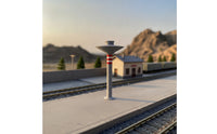 N-Scale Water Reservoir Molded N Scale Water Reservoir Train Layout Decoration Miniature for Diorama Builders