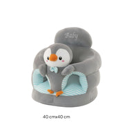 Baby Learning Seat Cushioned Soft Baby Chair Infant Back Support Floor Chair Supportive Toddler Floor Seat Comfortable