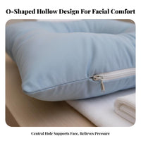 Removable and Washable Cover Massage Table Face Cradle Easy to Clean Massage Face Cradle Cushion Comfortable Support for Spas, Home Use, Bed