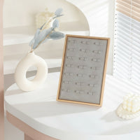 Jewelry Display Frame Stylish Earring Holder Space-Saving Organizer for Collectors, Vanity