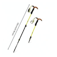 Trekking Pole with T-Handle Telescopic Hiking Stick with EVA Grip Collapsible Trekking Poles Adjustable Collapsible Hiking Poles