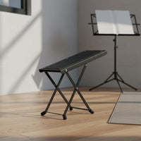 Guitar Foot Stool Foldable Guitar Footstool Non-Slip Pad Music Accessory for Performance, Practice