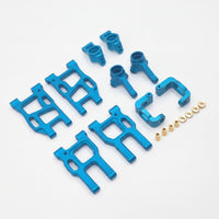 Metal Kit Simple Installation Framework Arms with C Shaped Hubs Lightweight Steering Hub for RC Builders, Track