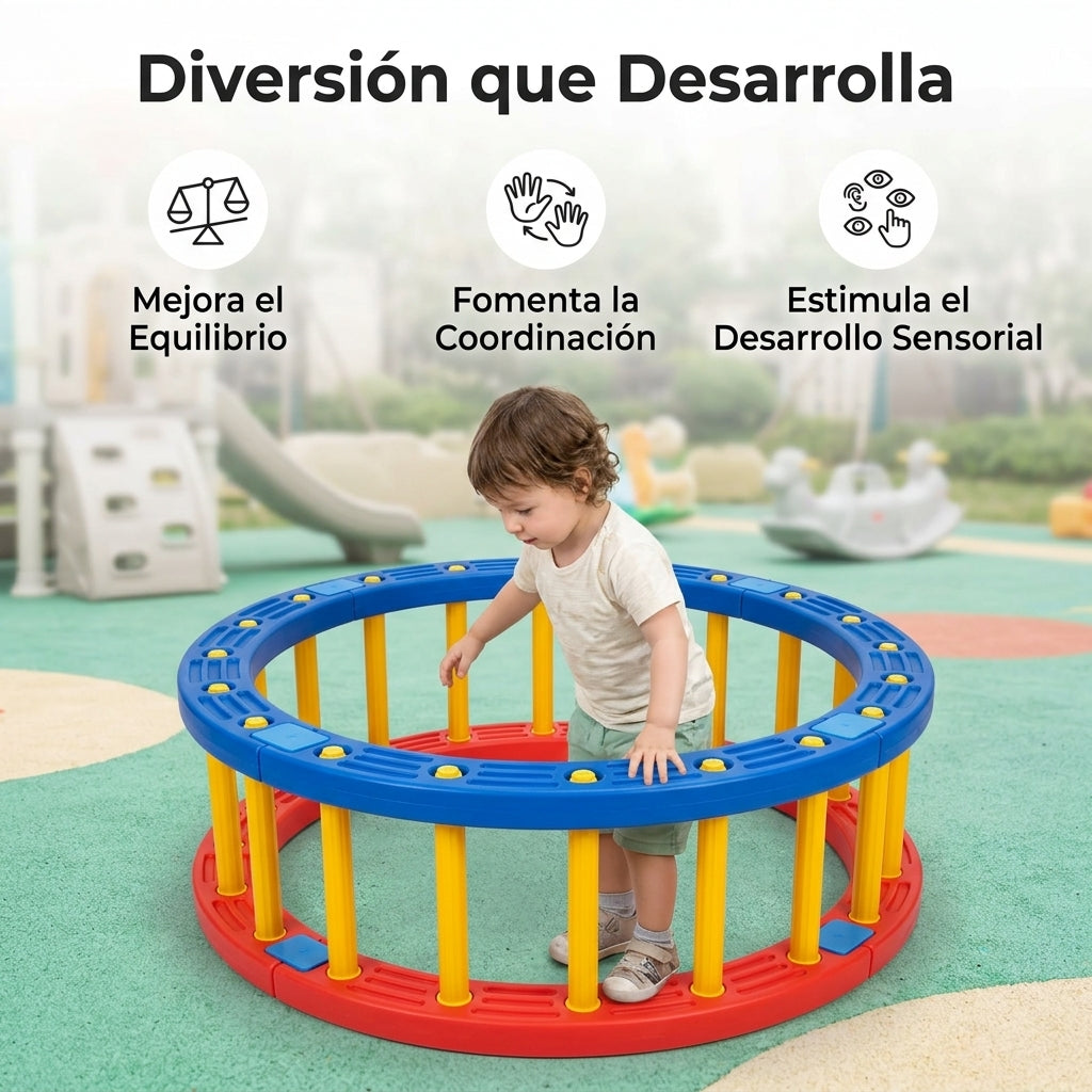Quarter Circle Balance Board Physical Activity for Preschoolers, Kindergarten