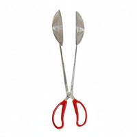 Rust Resistant Long Handle Marine Grabber Anti-Slip Grip Net-Type Clamp Clamp Heavy Duty Crab Tongs for Beach, River, Shoreline
