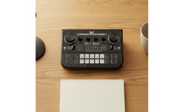 Noise Reduction USB Sound Card Mixer RGB Lighting Live Stream Mixer Easy Hardware Control Audio Gear All in Single Setup for Streamers, Podcasters, Gamers, Recording, Gaming, Podcasting
