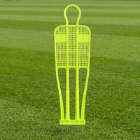 Soccer Training Mannequin Flexible Soccer Mannequin Flexible-Spring Kick Wall for Coaches, Teams