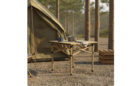 Easy to Carry Roll up Camp Table Lightweight Camping Fold-up Table Non-Slip Feet Scratch Resistant