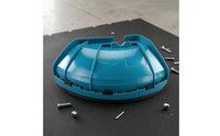 Thick Plastic Grass Guard Reinforced Curved Mower Guard Mounting Clamp Universal-Fit Guard Installation Hardware