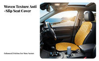 Seat Cushion with Backrest Massage Ventilated Seat Cushion for Drivers, Tricycle