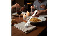 Pasta Fork Stainless Steel Spaghetti Server Comb-Shaped Pasta Server with Tines for Restaurant