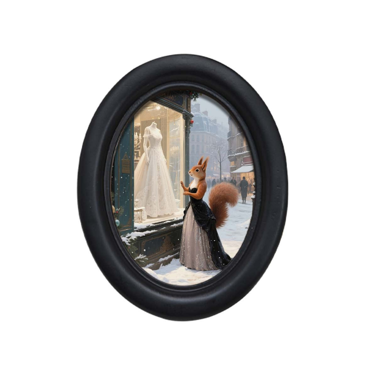 Wooden Photo Frame Ornament Long Home Decoration Lightweight for Living Room