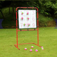 9-Grid Strike Zone Coach Numbered Pockets 9 Pocket Pitching Net Easy Assembly