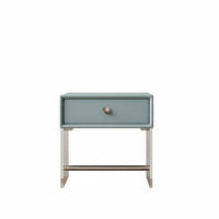 Modern type Clear C-Shaped Table Minimalist Design Nightstand Space-Saving Household Furniture Transparent Look for Apartment Dwellers, Interior Designers, Bedroom, Small Spaces, Living Room, Entryway