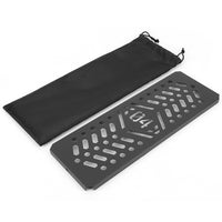 Aluminum Alloy Multi-functional Camping Unit Board Shelf with Drain Rack, Tactical IGT Universal Half Unit Module