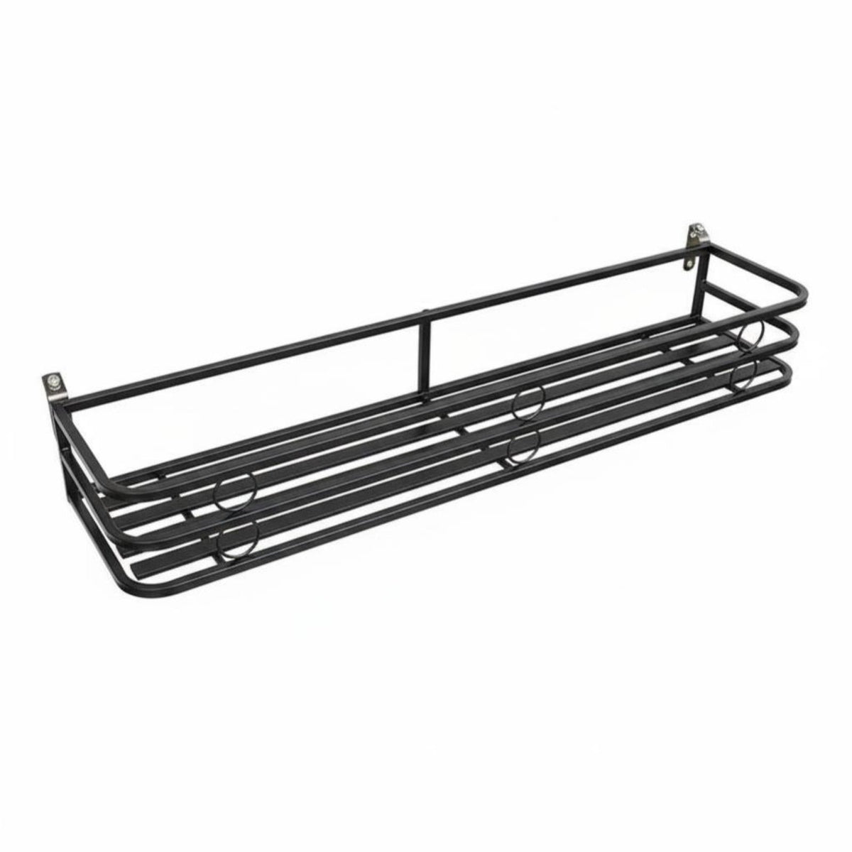 Space-Saving Hanging Railing Planter Easy Installation Railing Planter Basket Rust-Resistant Flower Pot Shelf Decorative Design for Gardeners, Apartment Dwellers, Homeowners, Balcony, window sill, Porch, Fence