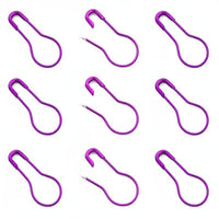 100 Pieces Gourd Safety Pins Assorted Colors Bulb Stitch Markers DIY Friendly