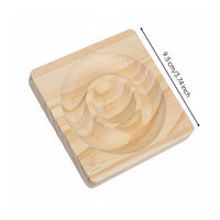 Precise Measurement Bamboo Bead Design Board Engraved Scale Bamboo Bead Board Multifunctional for DIY Crafters, Beginners, Workshop