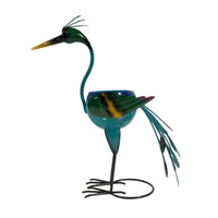 Birds Planter Metal Planter Sculpture Decorative Birds Sculpture for Homeowners