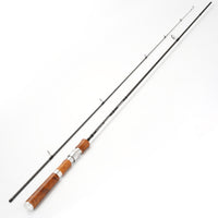 Medium-Fast Action Lure Fishing Rod with Wooden Handle Sensitive Carbon Fiber Fishing Rod Balanced Ergonomic for Fishermen