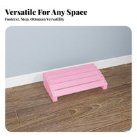 Long-Lasting Slanted Under-Desk Footrest Simple Design Footstool Portable Foot Stool for People Working from Home, Students, Seniors, Study Room, Gaming, Travel