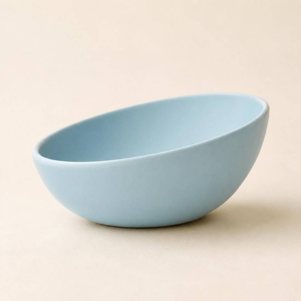 Tilted Ceramic Bowl Dishwasher Tilted Ceramic Cat Bowls Space Saving Feeding Station for Small Dogs