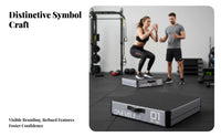 4 Pieces Stackable Soft Plyo Box Set Power Training Stackable Foam Block Set Adjustable Height Fitness Equipment for Athletes, HIIT fitness activitys