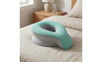 Contoured Prone Massage Pillow Breathable Memory Foam Face Pillow Hollow Center Massage Face Cradle