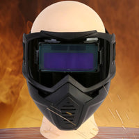 Auto Darkening Metal Joining Helmet Comfortable Wear Auto Darkening Metal Joining Helmet Detachable Full Face Protector