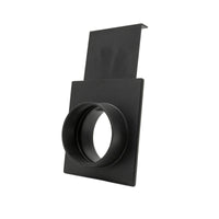 Blast Gate Adapter Manual Dust Collection Gate Vacuum Pipe Connector Wide Compatibility Valve Lightweight for Workshop