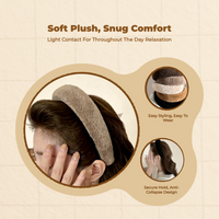 Non-slip plush headbands for women