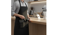Kitchen Bib Apron Adjustable Cooking Apron Machine Washable Guard Wear for Chefs, Cooks, Cafe, Pastry Making