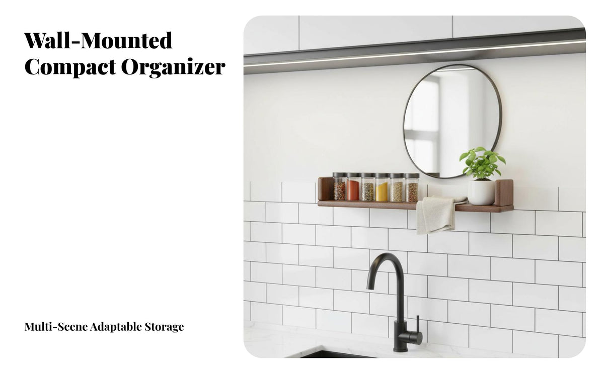 Multi-Purpose Floating Picture Ledge Minimalist Design Picture Ledge Space-Saving Wall Shelf Easy Installation for Homeowners, Decor Enthusiasts, Students, Living Room, Kitchen, Bathroom, Bedroom