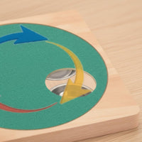 Slow Feeder Nail File Board Rotating Food-Hiding Design Slow Feeder Nail File Challenge Dog Grooming Surface Pad with Treat
