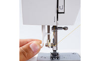 Electric Sewing Machine 23 Stitch Patterns Desktop Sewing Machine Home Craft Tool Compact Stitching Device White