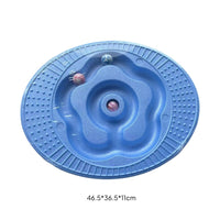 Balance Board with Textured Surface Non-Slip Curved Rocking Board Low-Profile Long-Lasting for Children, Home Gym, Playroom