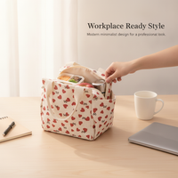 Insulated Lunch Bag for Work and School, Large Capacity Portable Meal Prep Tote