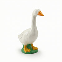 Goose Statue Textured Resin Goose Weather-Resistant for Garden, Yard, Homeowners