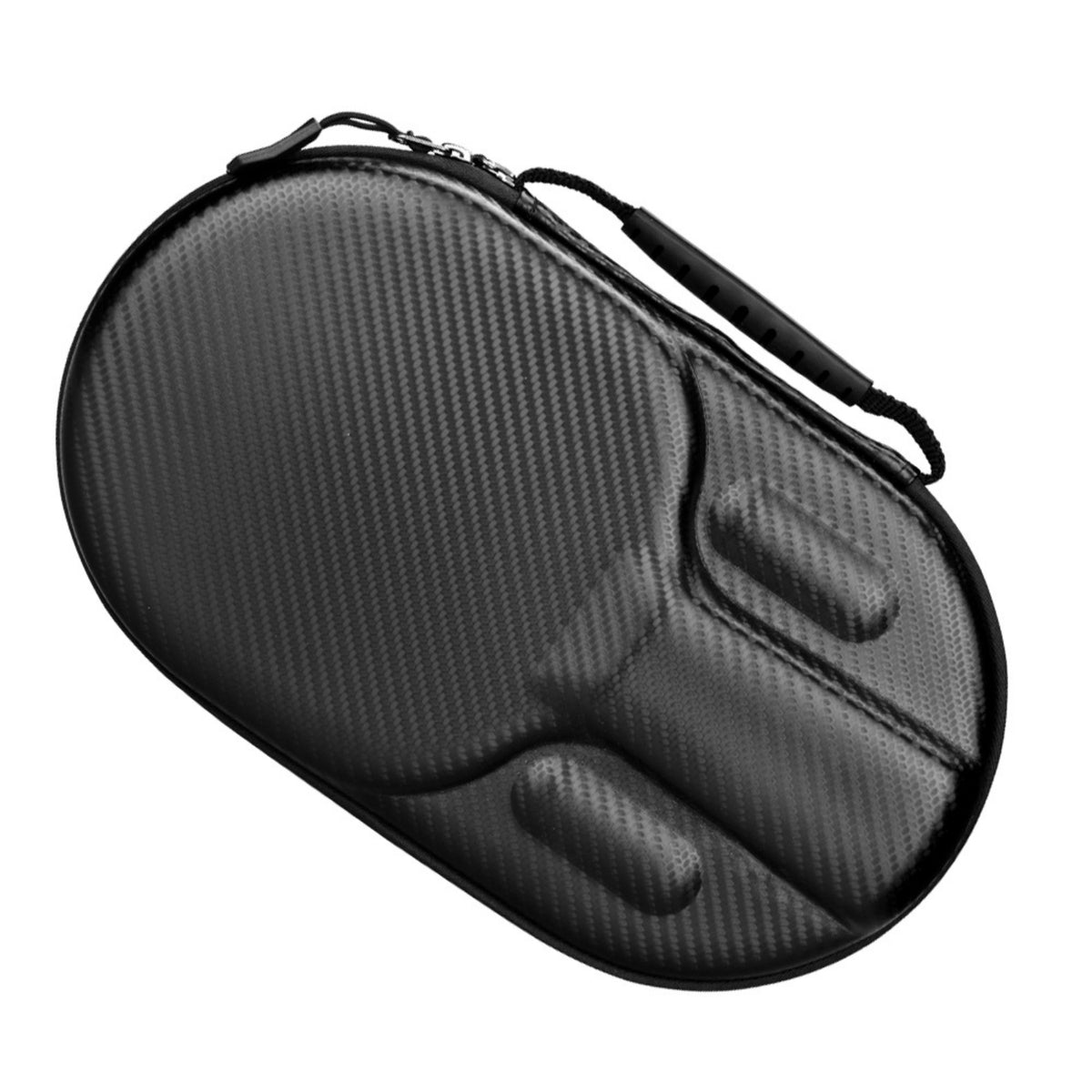Table Tennis Paddle Case Zippered Table Pong Paddle Case Shock-Resistant for Club Play