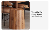 Wood Grain Trash Can Sturdy Construction Faux Wood Garbage Bin Swing Top Trash Can Easy to Clean Home Decor Hidden Bag Design