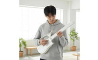 Easy to Learn Stringless Smart Guitar Built-in Speaker App-Controlled Practice Guitar for Beginners, Kids