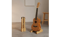 Easy to Keep Portable Wooden Guitar Stand Long-Lasting Folding Guitar Stand Stable Music Gear Universal Fit for Travel, Stage